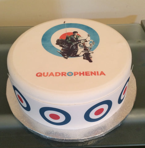 Quadrophenia Edible Icing Cake Topper