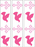 Confirmation 01 Edible Icing Cake Topper or Ribbon