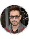 Robert Downey Jr Edible Icing Cake Topper 01
