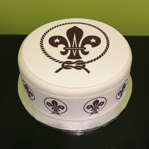 Scout Logo / Scouts Edible Icing Cake Topper