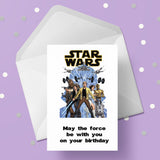 Star Wars Birthday Card 03