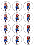 Super Mario Edible Icing Cake Topper 01