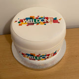 Well Done Edible Icing Cake Topper