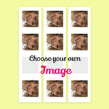 1 x Set of Edible Cake Ribbon, Border, Wrap with your own Image