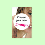 4" x 7.5" Rectangle Edible Icing Cake Topper with your own image